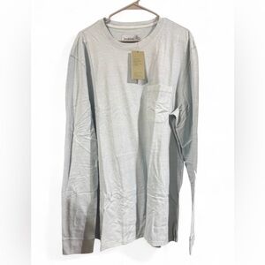 Goodfellow & Co Light Gray Long Sleeve Tee